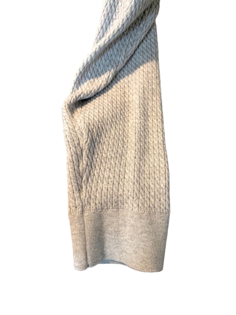 WeWoreWhat Light Gray Button-Front Knit Cardigan EUC - Picture 3 of 10